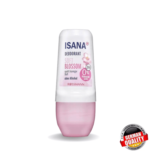 ISANA - Deodorant Roll-On Soft Blossom 50 ml - Cosmewa