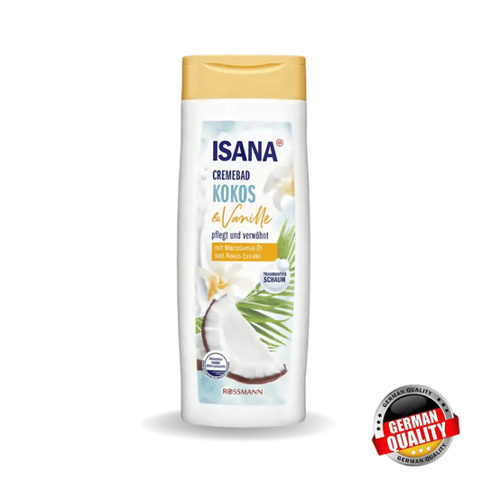 ISANA - Coconut & Vanilla Cream Bath 750ml - Cosmewa