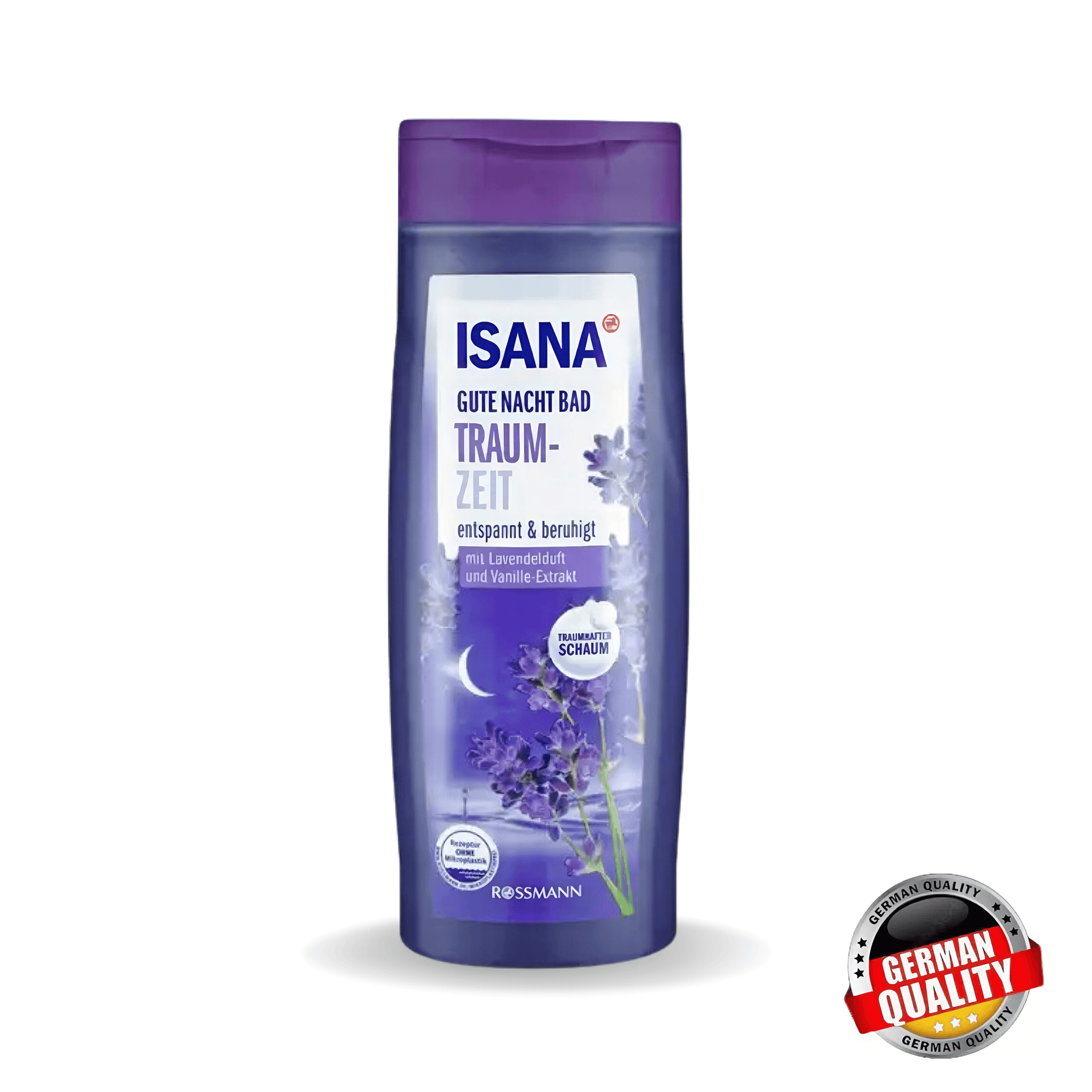 ISANA - Lavender Dreamtime Cream Bath 750ml - Cosmewa